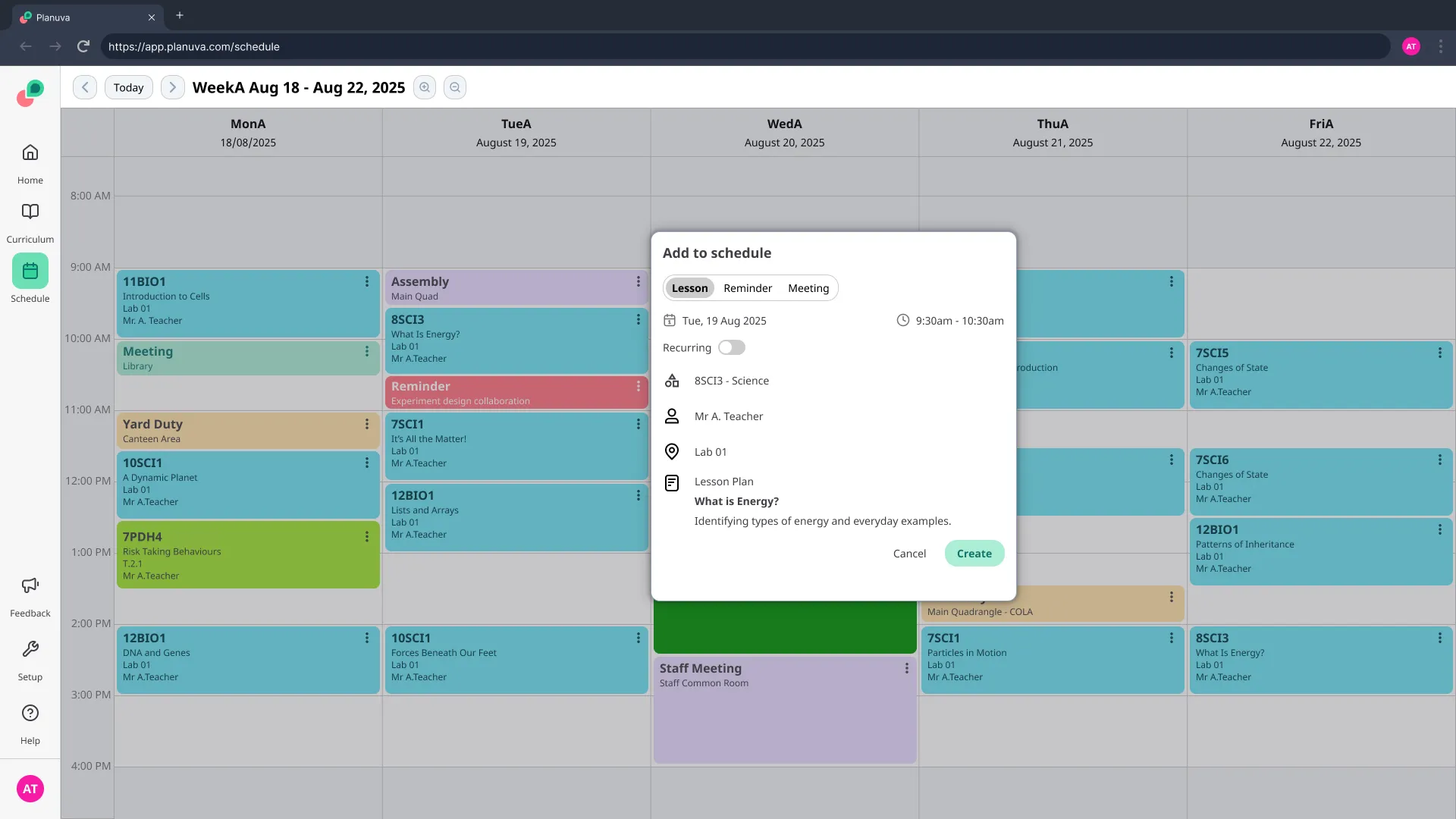 Design exceptional curriculum