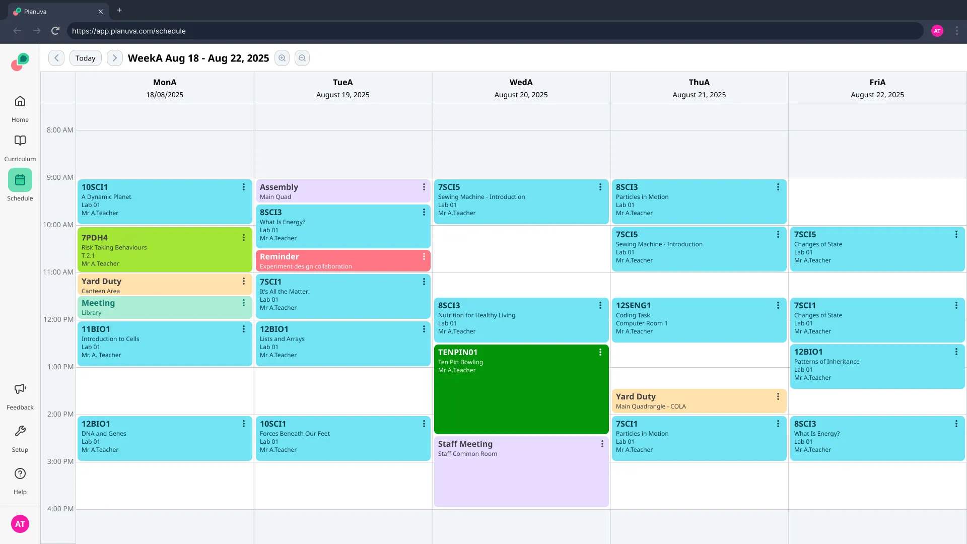 Design exceptional curriculum