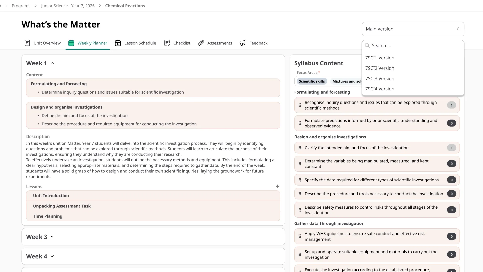 Design exceptional curriculum